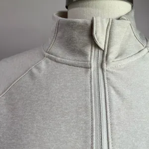 Old Navy Cloud+ Cropped 3/4 Zip CozyCore Wishbone Sweatshirt‎ Size Large thumbnail 4