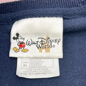 Walt Disney World Mickey Mouse Womens Sweatshirt Size XL Varsity Character Retro thumbnail 8