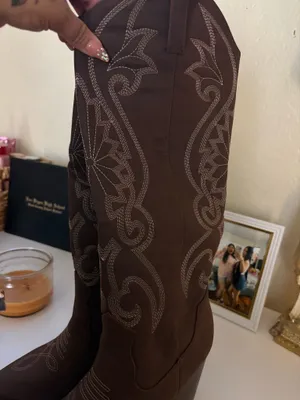 Cowgirl boots Brown Size 6 thumbnail 4