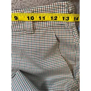 Vtg 90s Y2K DKNY Plaid Pants 2 Straight Leg Preppy Academic Teacher Business thumbnail 9