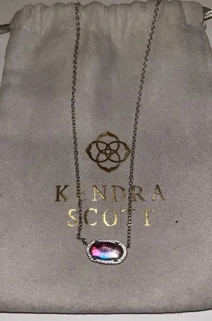Kendra Scott Elisa Silver Necklace thumbnail 2