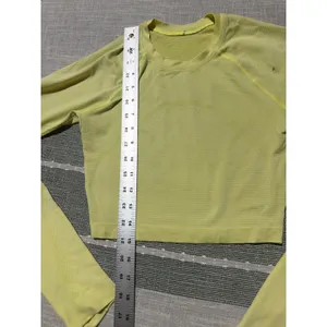 Lululemon Swiftly Tech Long Sleeve 2.0 Race Length Size 4 Lime Green /yellow thumbnail 2