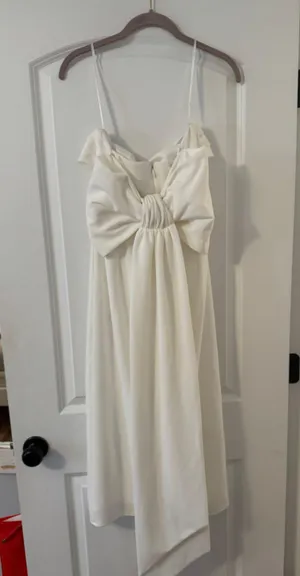 Lulus White Midi Dress thumbnail 6