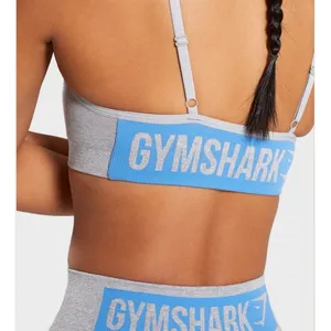 Gymshark Vital Seamless Sports Bra - Gray/Blue - Size Small - NWOT thumbnail 2