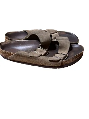 Birkenstock Arizona Soft Footbed Taupe Suede Sandals Size 39 / 8-8.5 Women’s M6 thumbnail 4