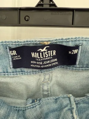 Hollister High Rise Skinny Jeans Jeggings thumbnail 3
