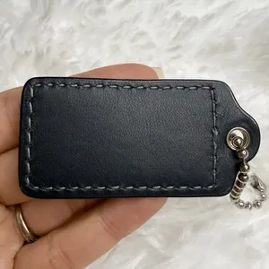 2” COACH Blue Fob Bag Charm Hang tag Hangtag thumbnail 2