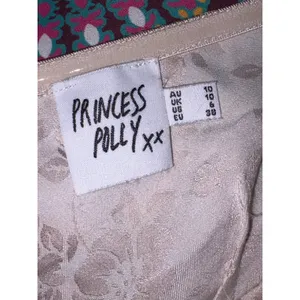 Princess‎ Polly Salvin Strapless Maxi Dress Champagne Floral Jacquard US 6 thumbnail 9