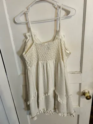 Rue 21 Dress White Lace Mini thumbnail 2
