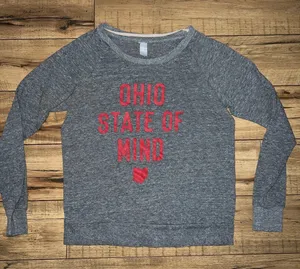 ohio state crewneck 29 Gray thumbnail 1
