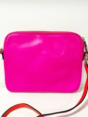Kate Spade New York Brightspot Avenue Bryce IPad Crossbody Bag Bright Pink thumbnail 3