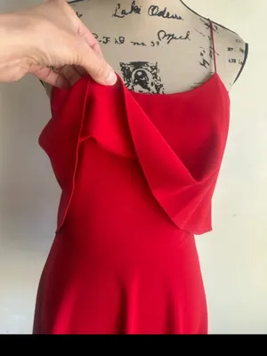 Alice + Olivia Kipp Mini Red Dress Size 4 thumbnail 6