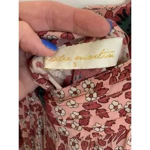 Natalie Martin Pink Floral Boho Midi Dress size small‎ thumbnail 2