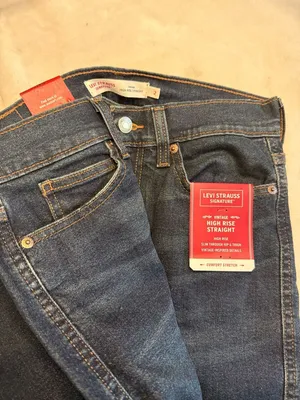Levi Strauss Signature Vintage High Rise Straight Jeans Size 2 thumbnail 3
