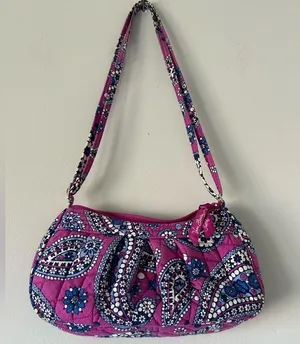 Vera Bradley Boysnberry Small Handbag Purse thumbnail 9