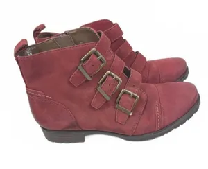 Beautiful Boots by Earthies Size 6 Red thumbnail 1