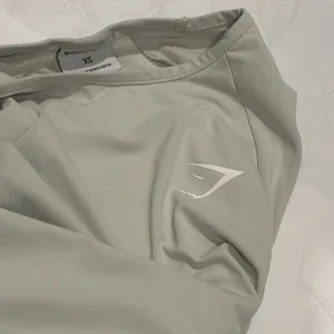 Gymshark Training Long Sleeve Crop Top light green xs gym thumbnail 5