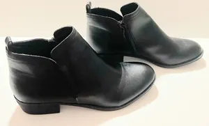 Sun + Stone Womens Cadee Ankle Booties, BLACK, Size 9M Black thumbnail 1