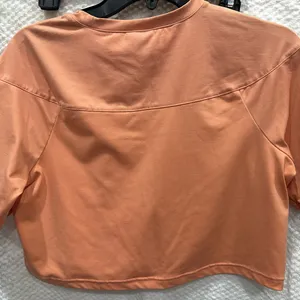 Gymshark Orange Boxy Crop T-Shirt #27 thumbnail 2