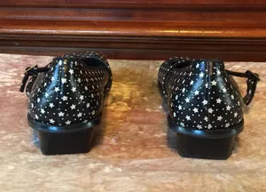 Very Volatile Black White Stars ⭐️ Mary Janes EUC 7.5 thumbnail 7