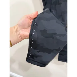 Lululemon‎ Fast and Free High-Rise Tight 25 Nulux Camo Deep Coal Multi Size 18 thumbnail 3