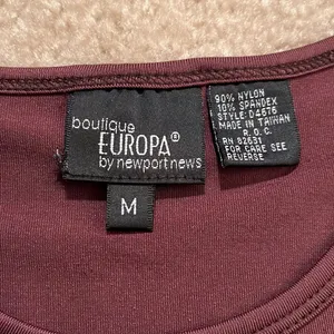 Vintage Boutique Europa brown crop top Size medium thumbnail 5