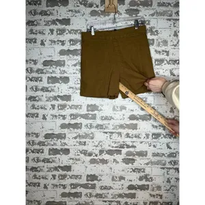 Banana republic | women tan linen blend shorts thumbnail 6