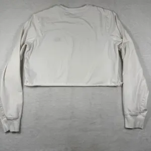 Kith Womens Embroidered Logo Cotton Crew‎ Neck T-Shirt White KHW3265 Size S thumbnail 10