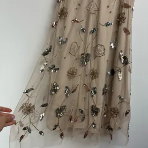 NWT Altar’d State Embellished Jewel Beaded Swing Dress Sz Small Mini Mesh Tulle thumbnail 15