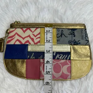 COACH Patchwork Large Wristlet thumbnail 10