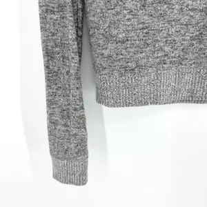 Double Zero Cozy Gray Knit Sweater Size‎ Large thumbnail 3