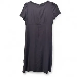 Loft Babydoll Maxi Dress Black‎ 16 thumbnail 2