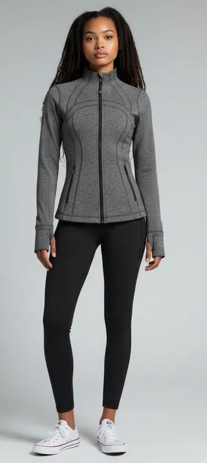 Lululemon Gray Define Jacket thumbnail 1