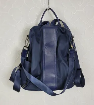 Pincnel Women Blue Backpack Waterproof Nylon Anti-theft Lightweight Shoulder Bag thumbnail 1
