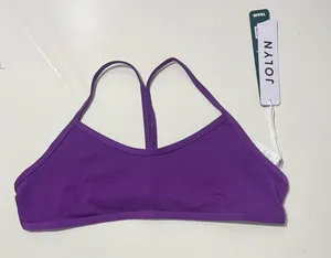 Jolyn Jocelyn Bikini Top In Grape - Size Large thumbnail 1