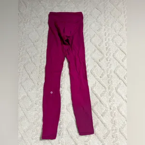 Fleece lined lululemon leggings size 2 thumbnail 4