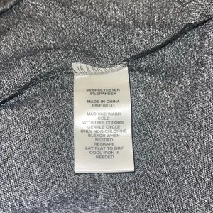 89th & Madison 3/4 sleeve gray top shirt woman’s medium NWT thumbnail 6