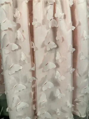S389. Mabel x Petal & Pup Raelyn Pink Butterfly Appliqué Mini Dress Size Small thumbnail 4