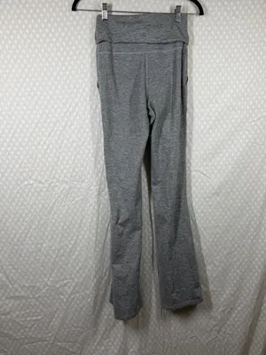 Aerie Offline Heather Grey The Hugger Foldover‎ Flare Pants thumbnail 5