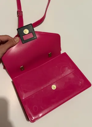 Hot Pink Latex Purse thumbnail 4