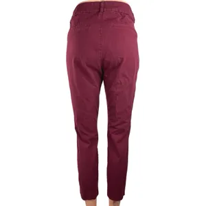 Old Navy Women's Red Pixie High Rise Flat Front Ankle Skinny Dress Pants Size 8 thumbnail 3
