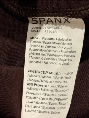 NWT $118 SPANX Long Sleeve Sweater Dress Small, TRUFFLE BROWN Oversize thumbnail 6