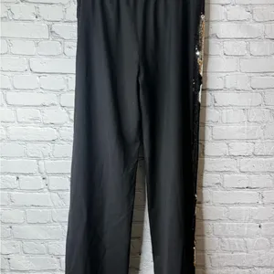 Milly Black Sequin women’s pants size medium thumbnail 10