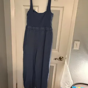 Free People InBound Onesie in Misty Blue . NWOT, size medium . thumbnail 3