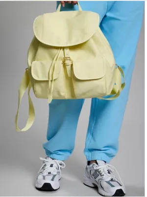YEAR OF OURS Nylon Yellow Backpack NEW thumbnail 1