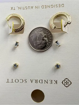 Kendra Scott Mandy Stud Earring
Set 3pc Gold/Blue thumbnail 6