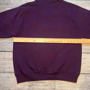VTG Jerzees Polo Towers‎ Las Vegas Nevada 1/4 Zip Sweater Womens L 90s USA Made thumbnail 5