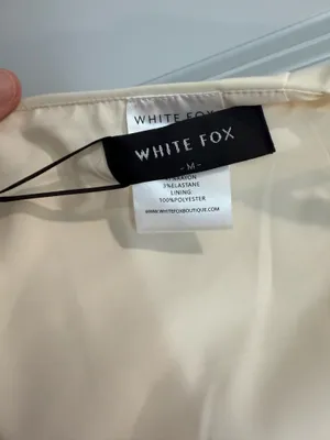 White Fox Boutique White Top thumbnail 4