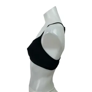 Alo Yoga Women's Black Cross Back Yoga Workout Athletic Sports Bra Crop Top XS thumbnail 2