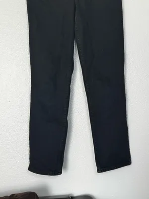 Abercrombie & Fitch Ultra High Rise 90s Straight Jean Black Size 27 / 4 thumbnail 4